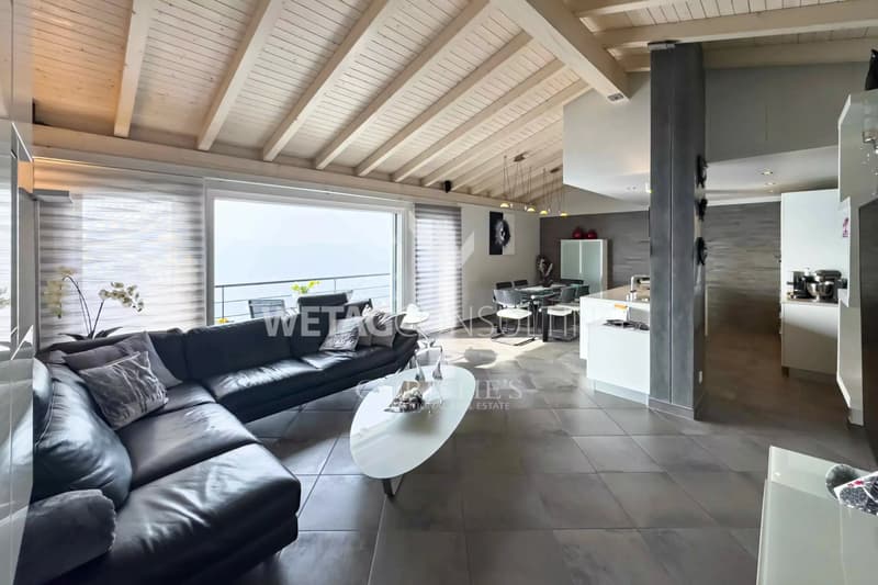 Lugano-Vacallo: Moderne Villa zu verkaufen, auch als Zweitwohnsitz möglich (4)