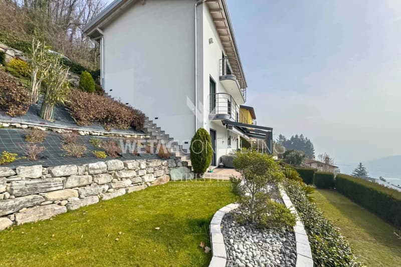 Lugano-Vacallo: Moderne Villa zu verkaufen, auch als Zweitwohnsitz möglich (13)
