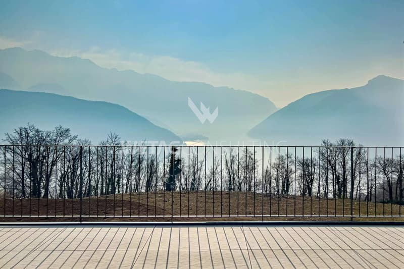 Lugano-Carona: moderne Duplex-Wohnung mit spektakulärem Blick auf den Luganersee zu verkaufen (6)