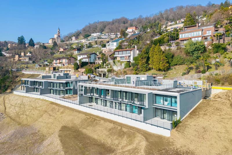 Lugano-Carona: moderne Duplex-Wohnung mit spektakulärem Blick auf den Luganersee zu verkaufen (1)