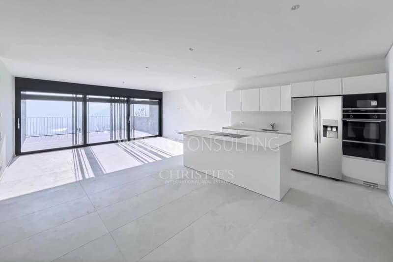 Lugano-Carona: moderne Duplex-Wohnung mit spektakulärem Blick auf den Luganersee zu verkaufen (3)