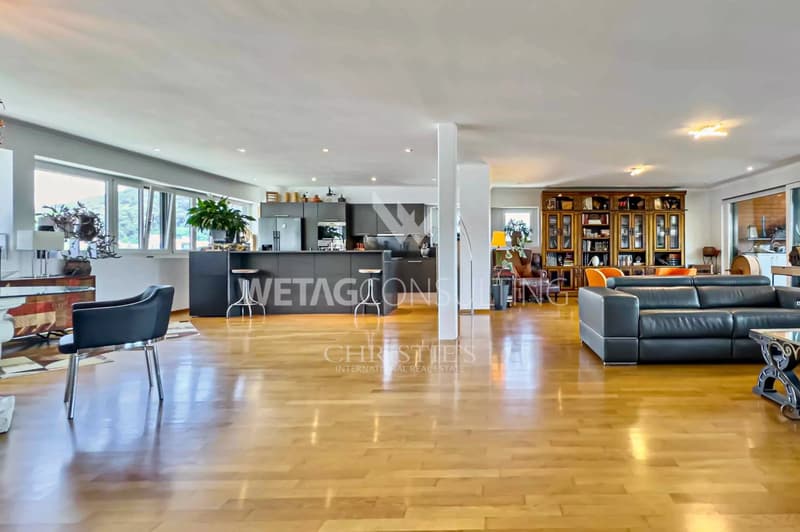 Lugano-Agno : appartement penthouse à vendre près du lac de Lugano (3)