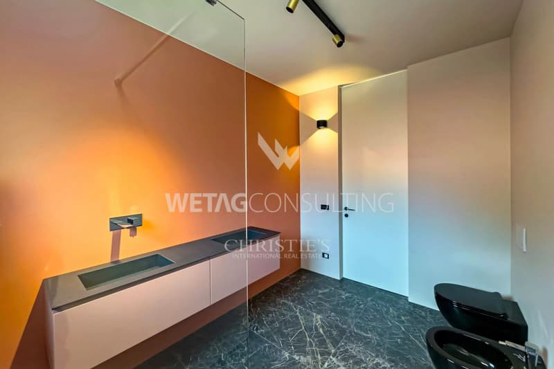 Lugano-Muzzano: villa spaziosa con piscina & vista sul lago di Lugano in vendita (10)