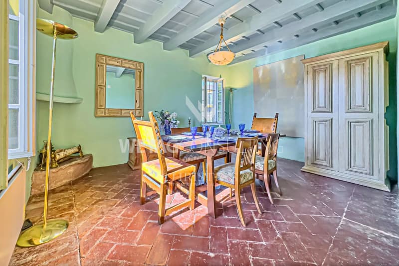 Lugano-Comano : "Casa Cappellanica di San Carlo", une maison historique du 17e siècle à louer (5)