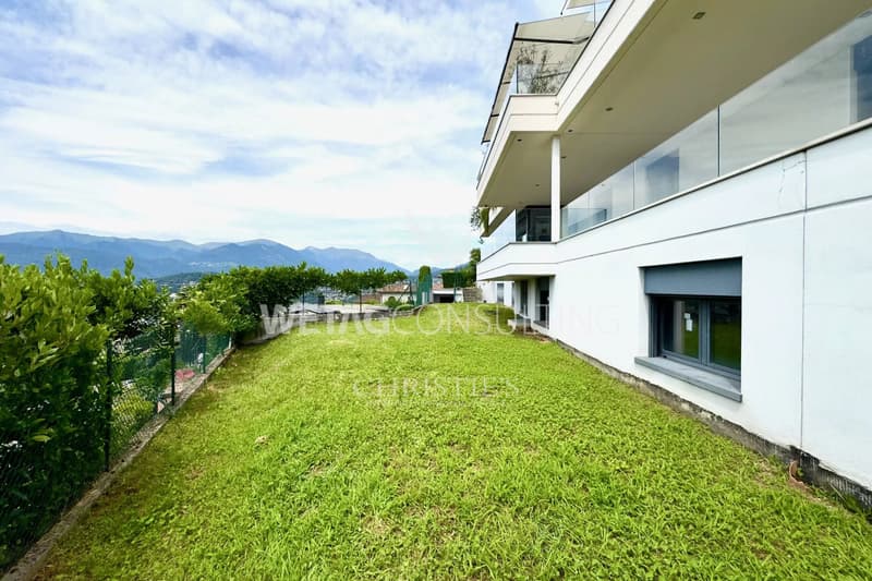Appartamento in stato grezzo a Lugano-Albonago con giardino privato & vista sul lago ? perfetto anche come residenza di vacanza (10)