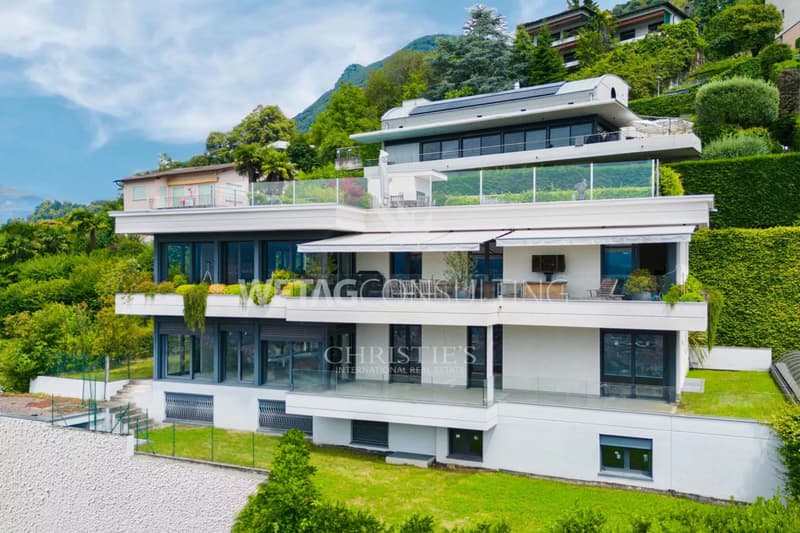 Appartamento in stato grezzo a Lugano-Albonago con giardino privato & vista sul lago ? perfetto anche come residenza di vacanza (1)