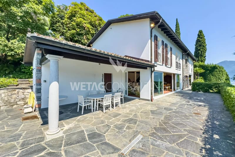 Flair mediterraneo sul Lago di Lugano: Villa elegante con piscina & vista sul lago in vendita, anche possibile come seconda casa (12)