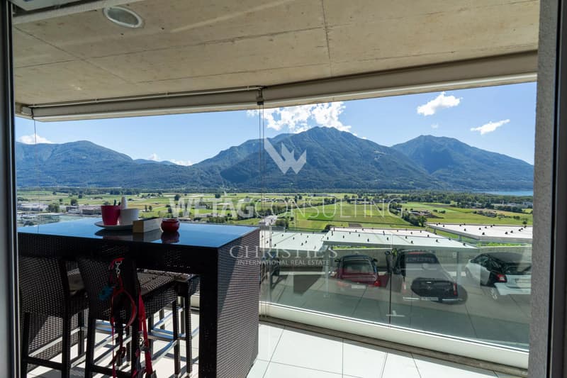 Appartamento moderno e luminoso con grande terrazza, ideale anche come seconda casa, in vendita a Gordola (11)