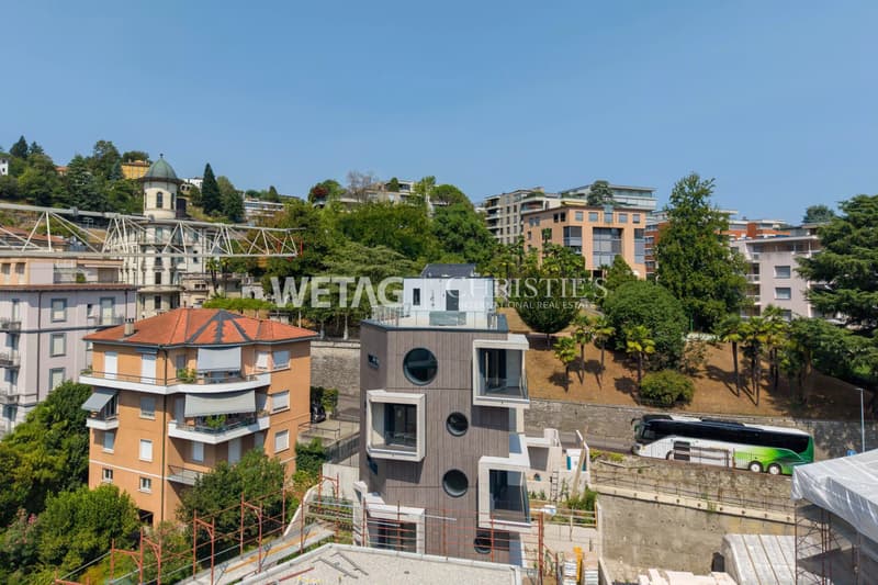 3.5-Zimmer-Wohnung in Lugano mit Teilseesicht zu verkaufen (1)