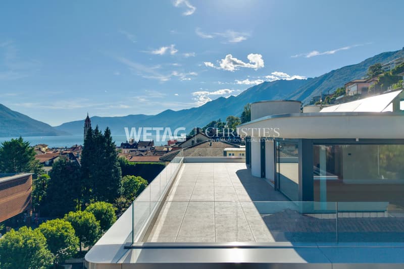 Luxus 5,5-Zimmer-Duplex-Penthouse-Wohnung mit Blick auf den Lago Maggiore in Ascona zu verkaufen (13)