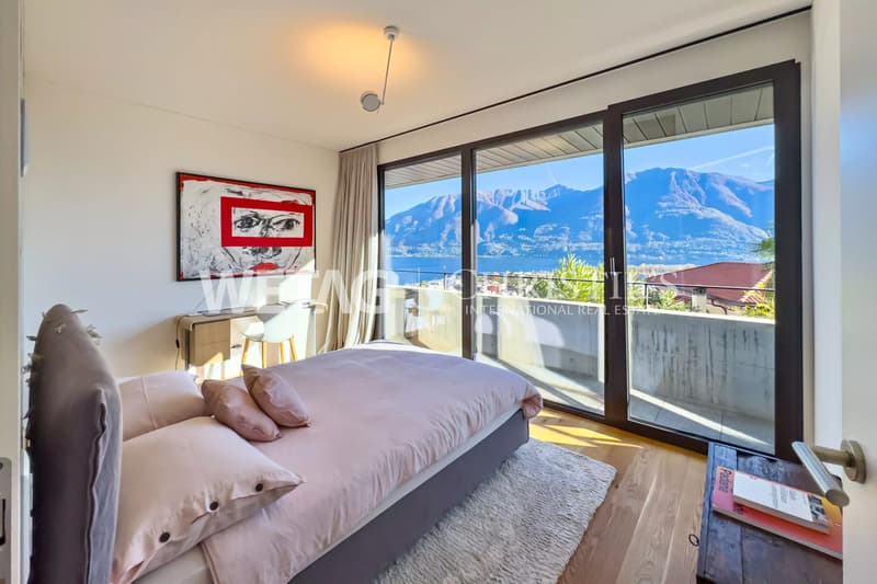 Appartement duplex moderne & lumineux avec vue sur le lac à vendre à Locarno-Monti (10)