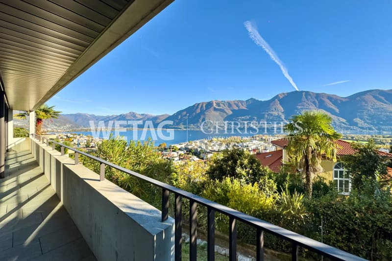 Appartement duplex moderne & lumineux avec vue sur le lac à vendre à Locarno-Monti (12)