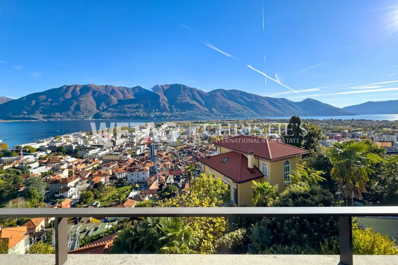 Appartement duplex moderne & lumineux avec vue sur le lac à vendre à Locarno-Monti (6)