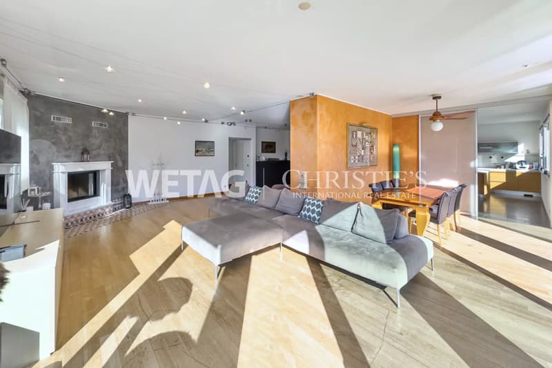 Modern villa with pool, garden & view of Lago di Muzzano in Lugano-Breganzona for sale, also possible as a second home (10)