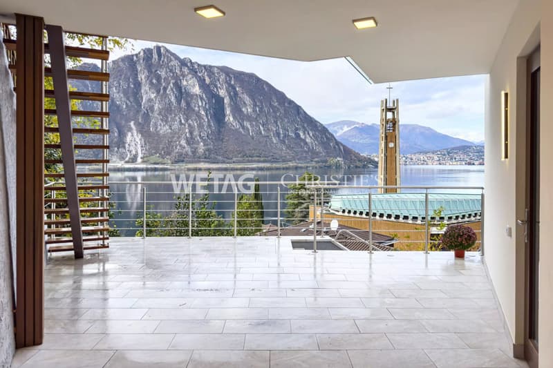 Villa élégante & moderne à Campione d'Italia avec vue imprenable sur le lac de Lugano (6)