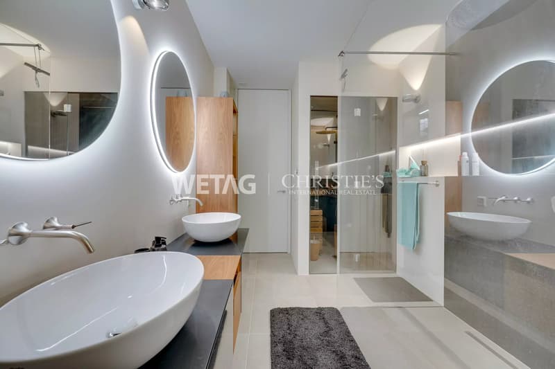 Penthouse esclusivo e spazioso con vista panoramica sul lago ad Ascona in vendita (7)