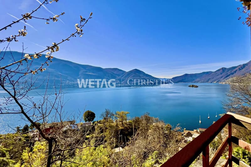 Villa à rénover dans un emplacement spectaculaire avec vue panoramique sur le lac à Ascona à vendre (13)