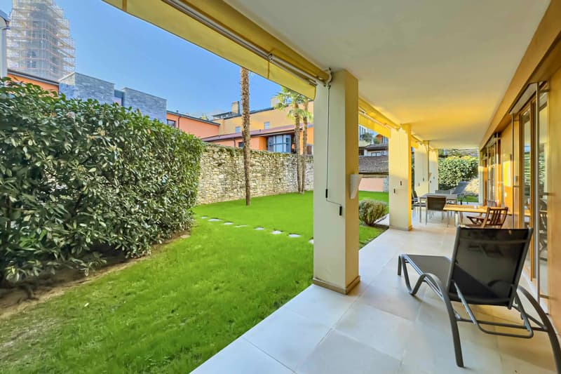 Im Herzen von Ascona, moderne Wohnung mit privatem Garten zu verkaufen (11)