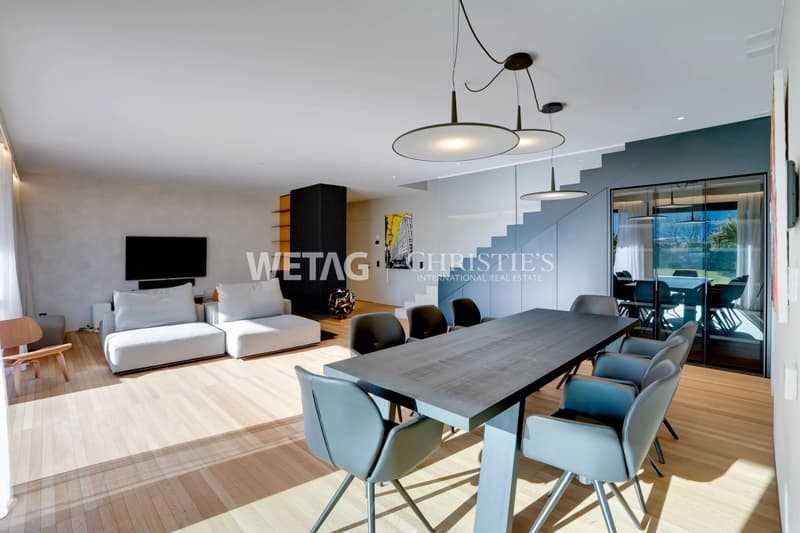 Moderne Duplexwohnung neueren Baujahrs mit grossem Privatgarten zum Verkauf in Lugano-Savosa (7)