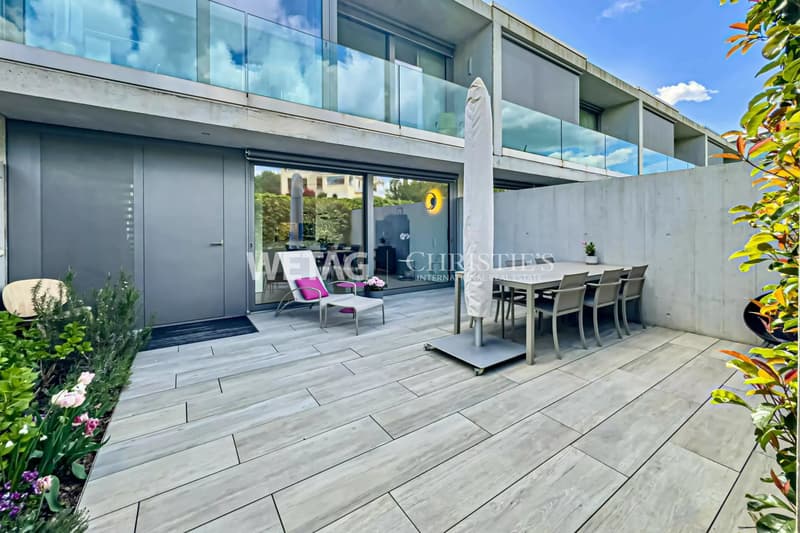Collina d'Oro-Gentilino: elegante Terrassenvilla mit privatem Garten zu verkaufen (9)