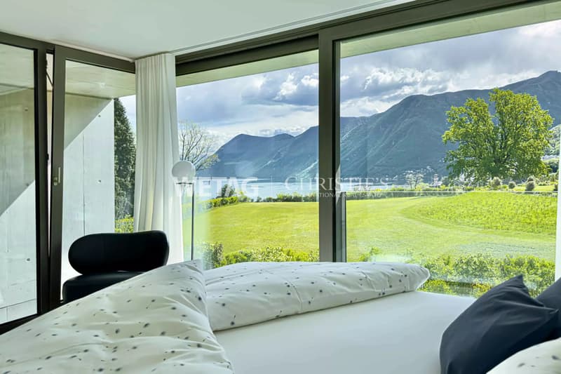 Collina d'Oro-Gentilino: elegante Terrassenvilla mit privatem Garten zu verkaufen (5)