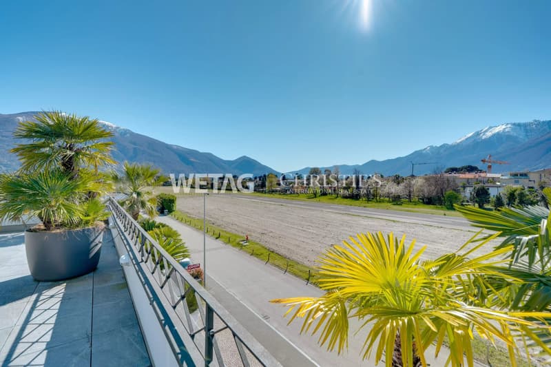 Ascona: In der Nähe des Golf Club Patriziale, modernes & grosszügiges Penthouse mit weitläufiger Terrasse zu verkaufen (10)
