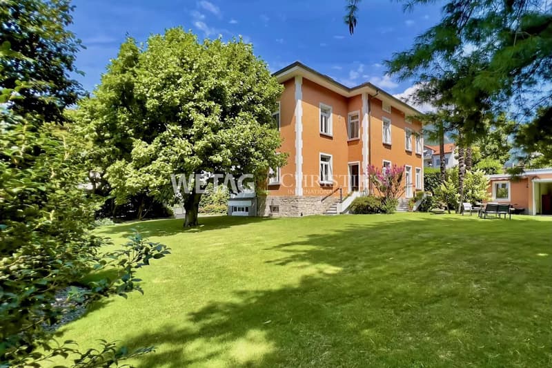 Vollständig renovierte historische Villa mit grossem Garten in Arbedo zu verkaufen (2)