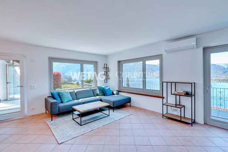 Gambarogno?San Nazzaro: moderne Villa mit Panoramablick auf den Lago Maggiore, auch ideal als Ferienresidenz, zu verkaufen (3)