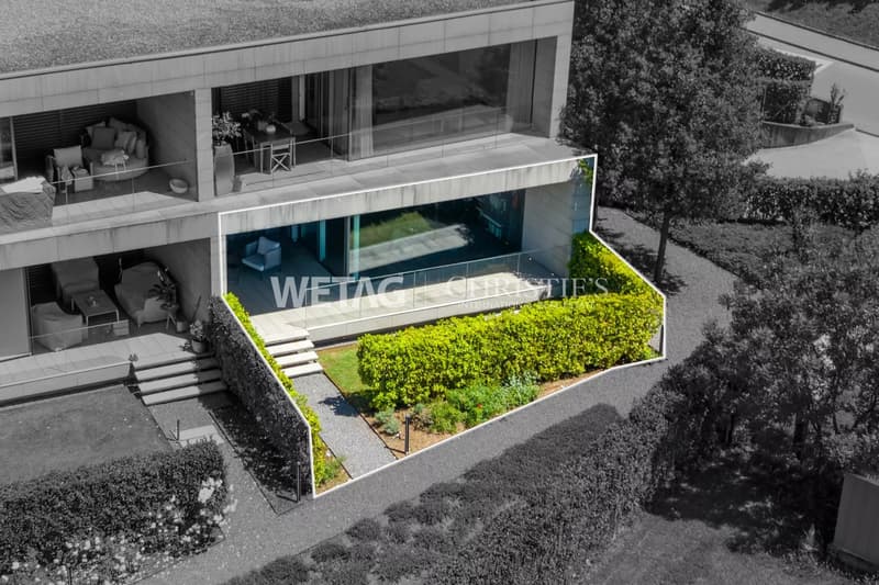 Moderne Wohnung in Lugano-Pregassona mit privatem Garten zu verkaufen (11)