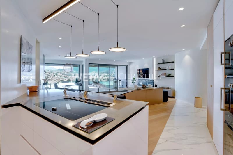 Moderne Attikawohnung zum Verkauf in Lugano-Paradiso mit herrlichem Seeblick, auch ideal als Zweitwohnsitz. (4)