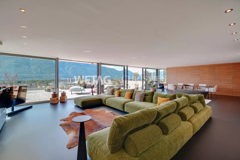 Helle & exklusive Penthousewohnung mit grosser Terrasse & Panoramablick zu verkaufen in Locarno (5)