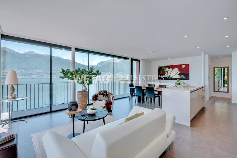 Moderne Villa mit Terrassen & spektakulärem Seeblick in Vira Gambarogno zu verkaufen (3)