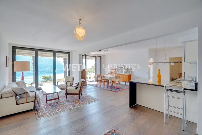 Brissago: Zu verkaufen grosszügige Villa mit herrlichem Seeblick, viel Natur & absoluter Ruhe, ideal auch als Ferienresidenz (5)