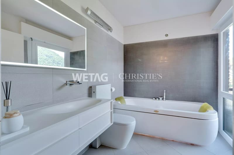 Penthouse-Wohnung direkt am See in Lugano-Maroggia zu verkaufen mit Innen-/Aussenpool, Bootsplätzen & Zweitwohnsitz (5)