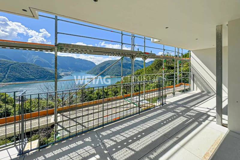 3.5 Zimmer-Wohnung in Carona mit grosser Terrasse & Blick auf den Luganersee zu verkaufen (5)