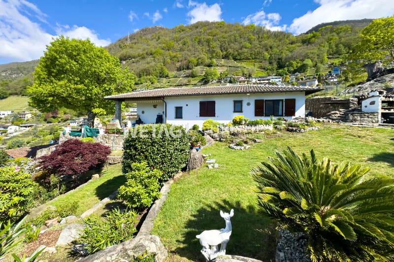 Riazzino?Lavertezzo: Mediterrane Villa mit grossem Garten & Aussenpool zu verkaufen (11)