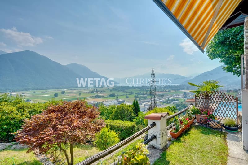 Riazzino?Lavertezzo: Mediterrane Villa mit grossem Garten & Aussenpool zu verkaufen (8)