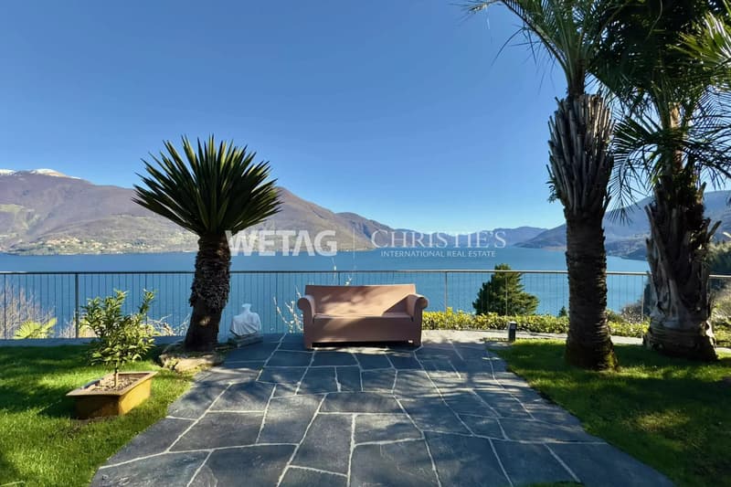 Exklusive Villa mit herrlichem Seeblick & idyllischem Garten in Brissago zu verkaufen, auch ideal als Ferienresidenz (9)