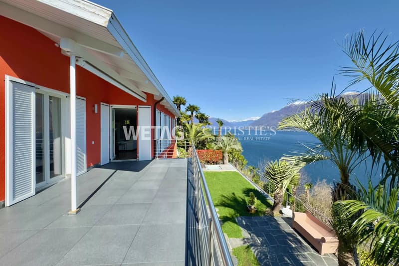 Exklusive Villa mit herrlichem Seeblick & idyllischem Garten in Brissago zu verkaufen, auch ideal als Ferienresidenz (10)