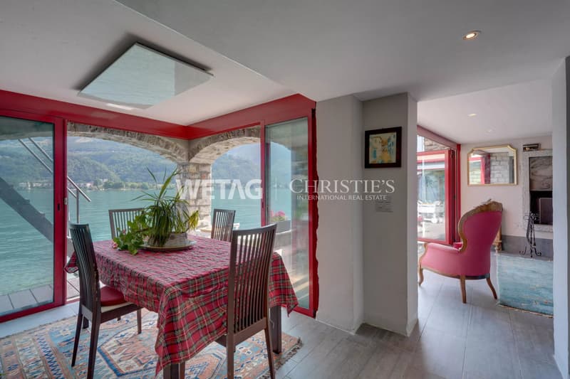 Direkt am See mit Bootsplatz: Charmante Villa in Riva San Vitale zum Verkauf ? Zweitwohnsitz möglich (10)