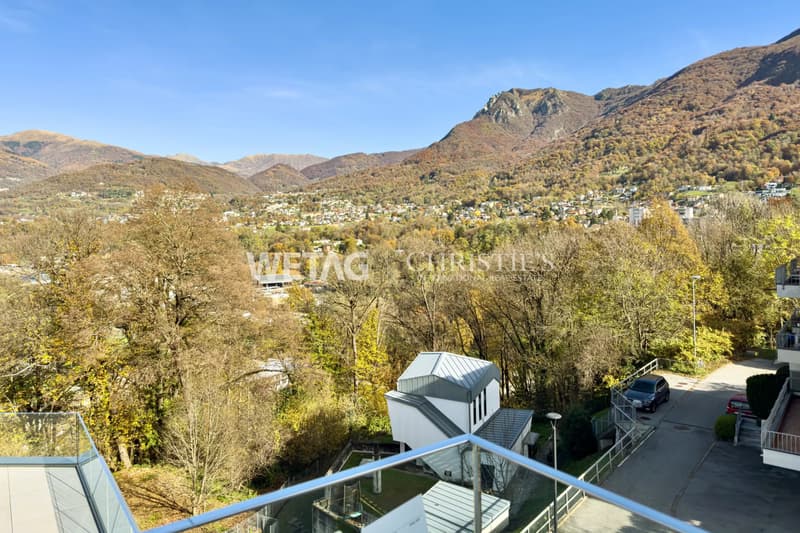 Elegante Penthouse-Wohnung im Rohbau in Lugano?Canobbio zu verkaufen, mit Panoramaterrasse & Blick auf den Luganersee (10)
