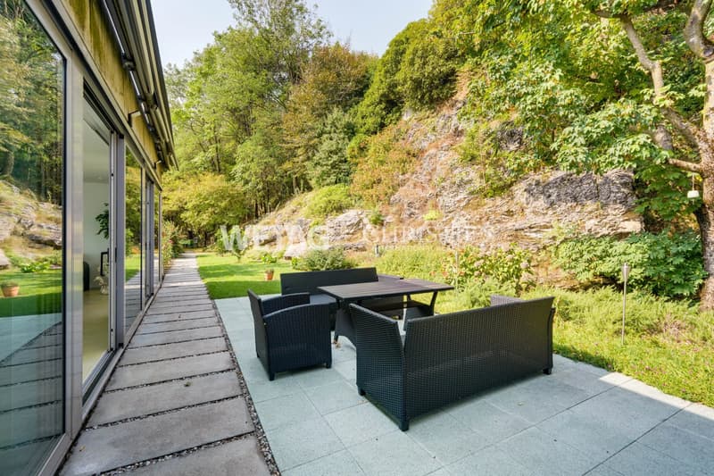 Lugano-Carona: Moderne Villa mit herrlichem Panoramablick auf den Luganersee zu verkaufen ? Zweitwohnsitz möglich (6)