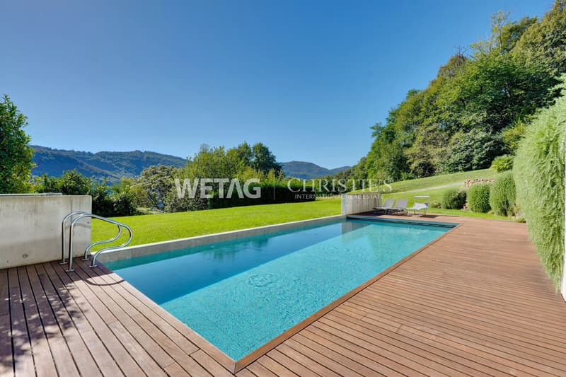 Lugano-Montagnola: Moderne Wohnung mit privatem Garten, SPA & Gemeinschaftspool zu verkaufen ? Erstwohnsitz (6)