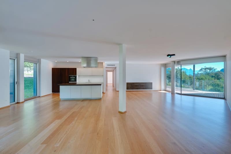 Lugano-Montagnola: Moderne Wohnung mit privatem Garten, SPA & Gemeinschaftspool zu verkaufen ? Erstwohnsitz (3)