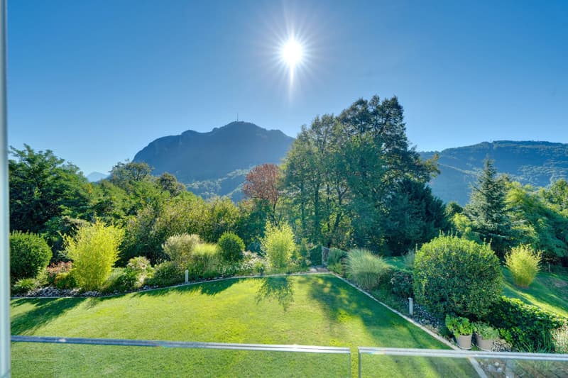 Lugano-Montagnola: Moderne Wohnung mit privatem Garten, SPA & Gemeinschaftspool zu verkaufen ? Erstwohnsitz (2)