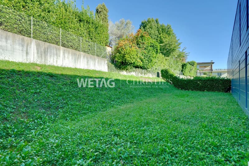 Lugano-Montagnola: Moderne Wohnung mit privatem Garten, SPA & Gemeinschaftspool zu verkaufen ? Erstwohnsitz (9)