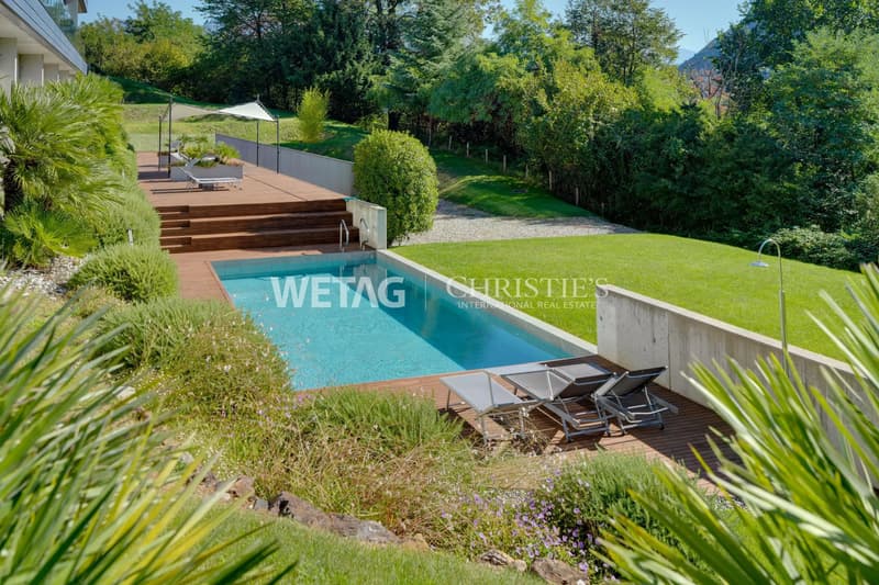 Lugano-Montagnola: Moderne Wohnung mit privatem Garten, SPA & Gemeinschaftspool zu verkaufen ? Erstwohnsitz (10)