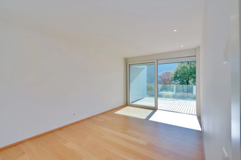 Lugano-Montagnola: Moderne Wohnung mit privatem Garten, SPA & Gemeinschaftspool zu verkaufen ? Erstwohnsitz (5)