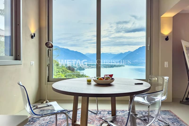 Ronco sopra Ascona: Moderne Zweifamilienvilla mit zwei Wohnungen & herrlichem Seeblick zu verkaufen (9)