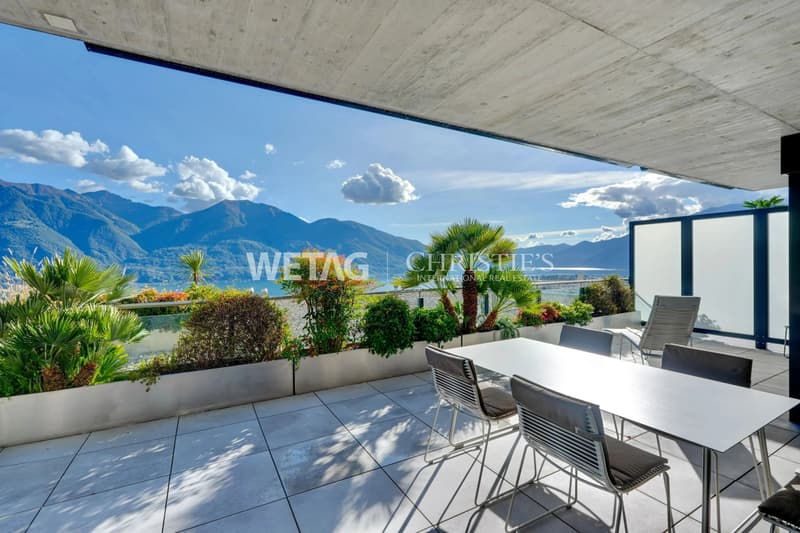 Moderne & komfortable Wohnung mit Panoramaterrasse & Seesicht in Minusio zu verkaufen (10)